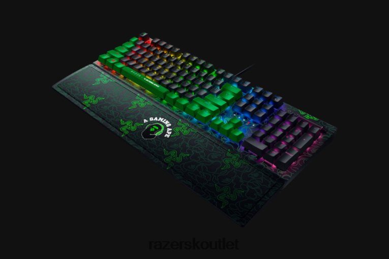 Razer X *A Bathing Ape klávesnica zelená blackwidow v3 - zelený vypínač - nám ZNL2NV60