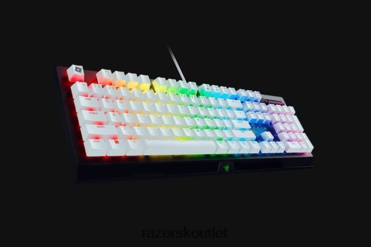 Razer klávesnica biely blackwidow v3 - zelený spínač - nás - roblox edition ZNL2NV59