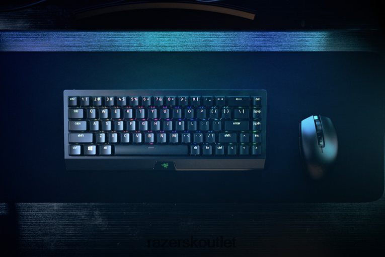 Razer klávesnica čierna blackwidow v3 mini hyperspeed - žltý spínač - nám ZNL2NV63