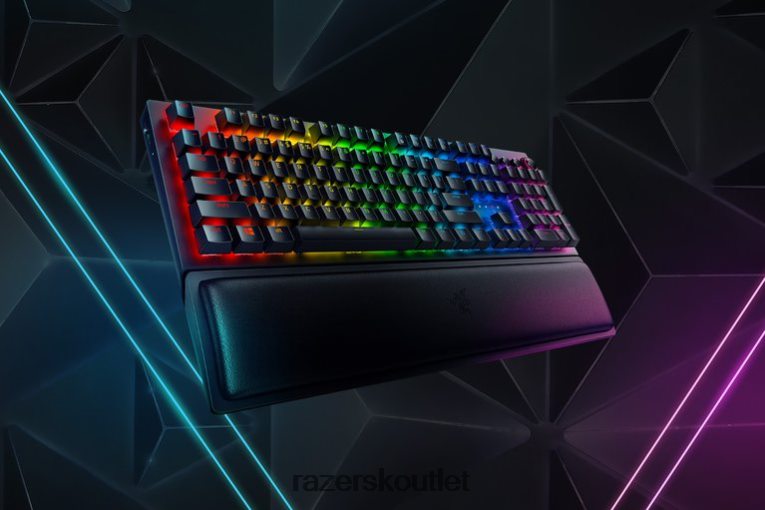 Razer klávesnica čierna blackwidow v3 pro - zelený spínač - nám ZNL2NV58