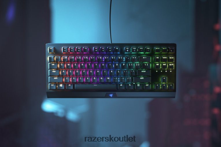 Razer klávesnica čierna blackwidow v3 tenkeyless - žltý vypínač - nám ZNL2NV62