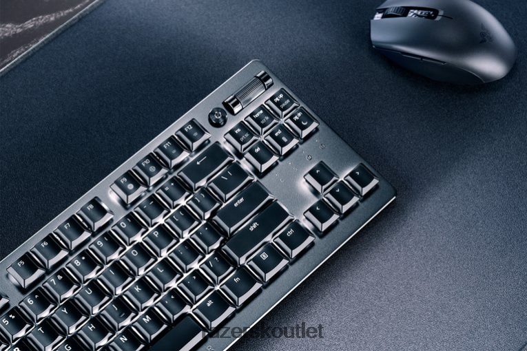 Razer klávesnica čierna deathstalker v2 pro tenkeyless - clicky optický prepínač - nás ZNL2NV66