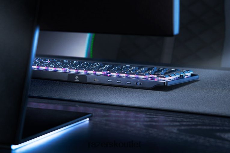 Razer klávesnica čierna deathstalker v2 pro tenkeyless - clicky optický prepínač - nás ZNL2NV66