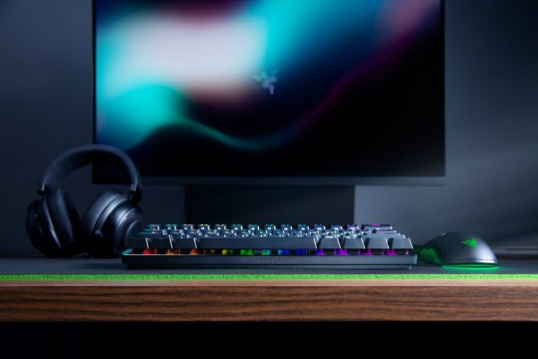 Razer klávesnica jedna farba Huntsman mini analóg - nám ZNL2NV73
