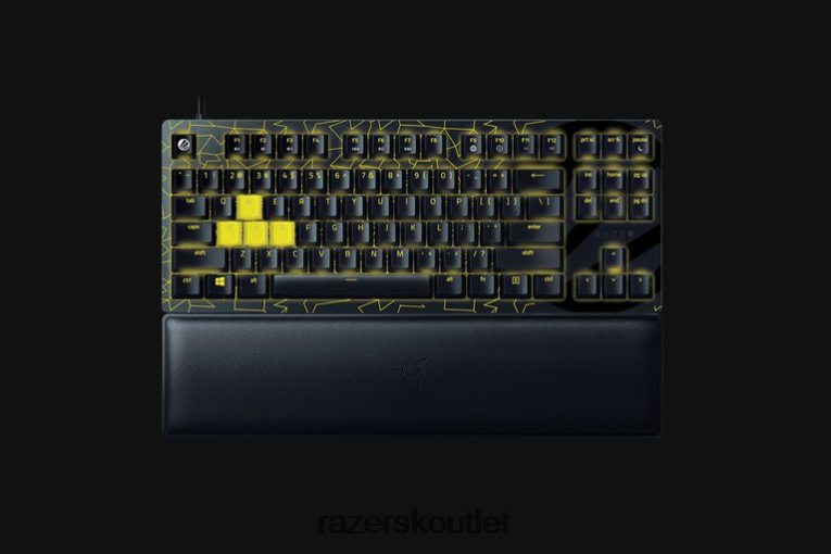 Razer klávesnica jedna farba Huntsman v2 tenkeyless - lineárny optický spínač - us - esl edition ZNL2NV72