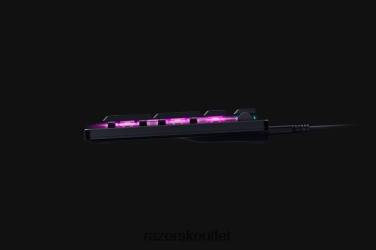 Razer klávesnica jedna farba deathstalker v2 - clicky optický prepínač - nám ZNL2NV67