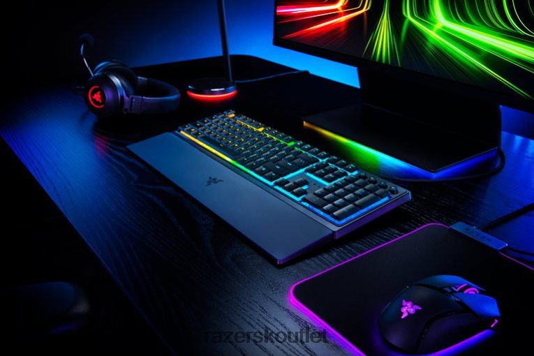 Razer klávesnica jedna farba ornata v3 - nám ZNL2NV75