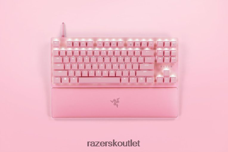 Razer klávesnica kremeň Huntsman v2 tenkeyless - lineárny optický spínač - nám ZNL2NV70