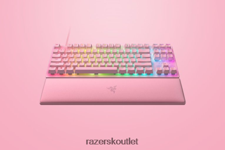 Razer klávesnica kremeň Huntsman v2 tenkeyless - lineárny optický spínač - nám ZNL2NV70