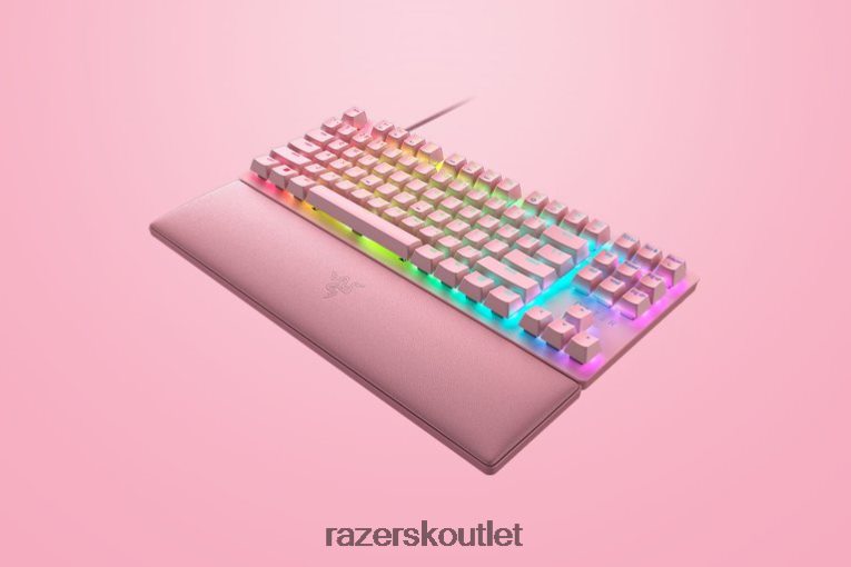 Razer klávesnica kremeň Huntsman v2 tenkeyless - lineárny optický spínač - nám ZNL2NV70
