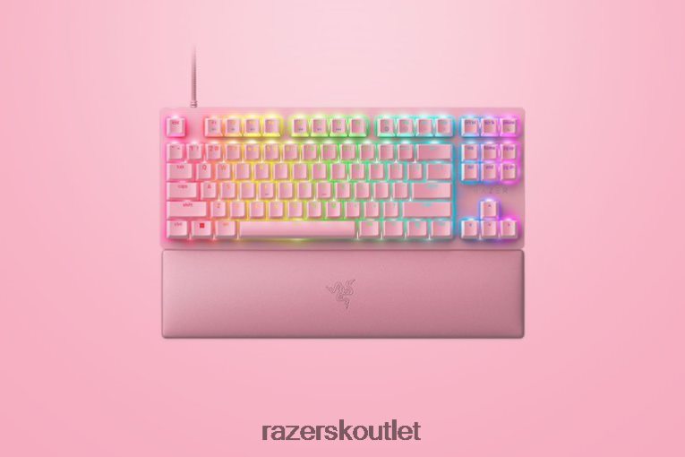 Razer klávesnica kremeň Huntsman v2 tenkeyless - lineárny optický spínač - nám ZNL2NV70