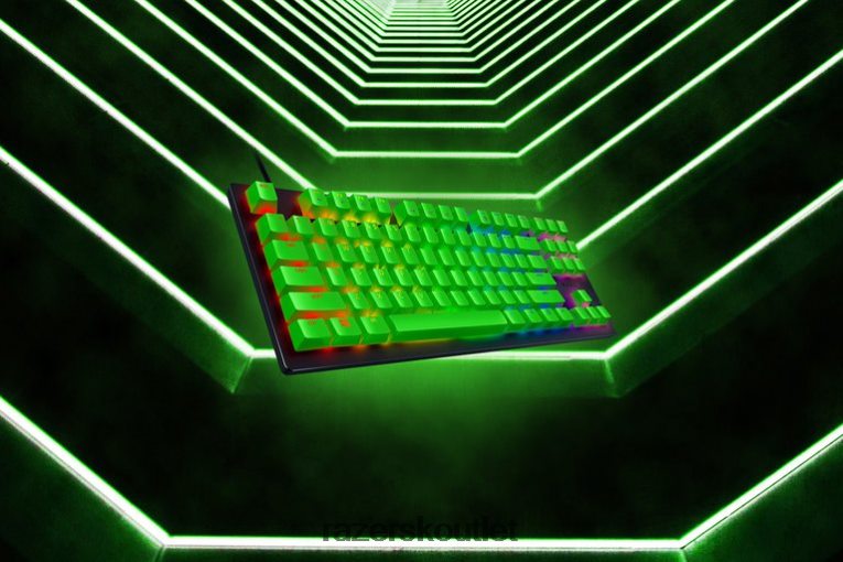 Razer klávesnica zelená edícia turnaja poľovníkov - nám ZNL2NV74
