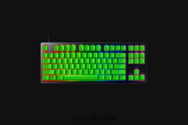 Razer klávesnica zelená edícia turnaja poľovníkov - nám ZNL2NV74