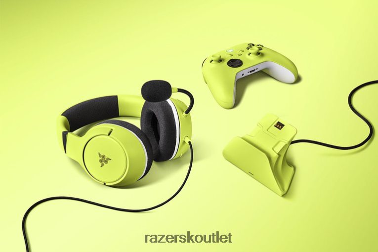 Razer konzoly jedna farba základný duo balík pre xbox - elektrický volt ZNL2NV174
