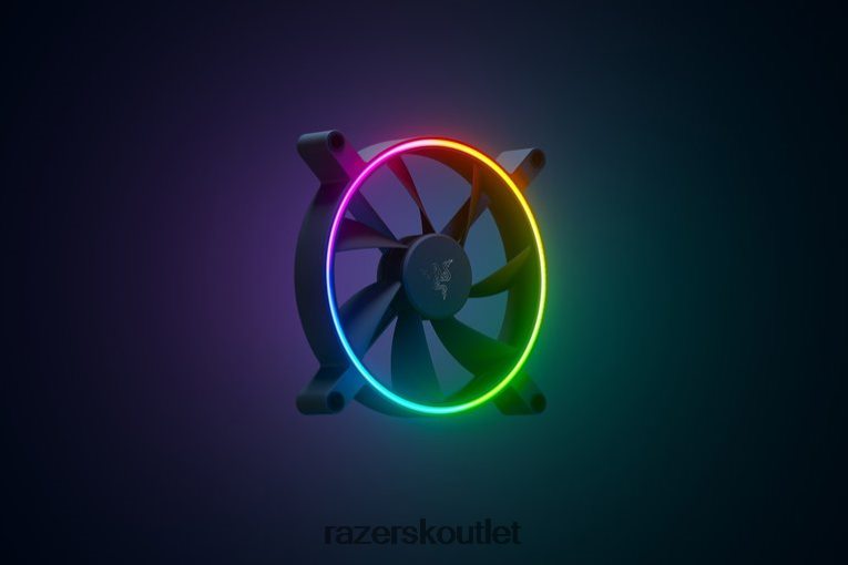 Razer komponent pc jedna farba kunai chroma - 3 ventilátory ZNL2NV20