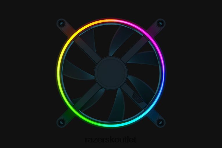 Razer komponent pc jedna farba kunai chroma - 3 ventilátory ZNL2NV20