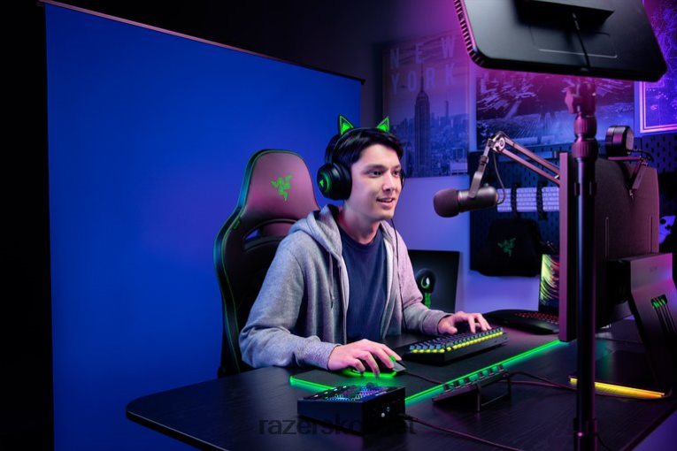 Razer tvorba obsahu Modrá zadná obrazovka ZNL2NV114