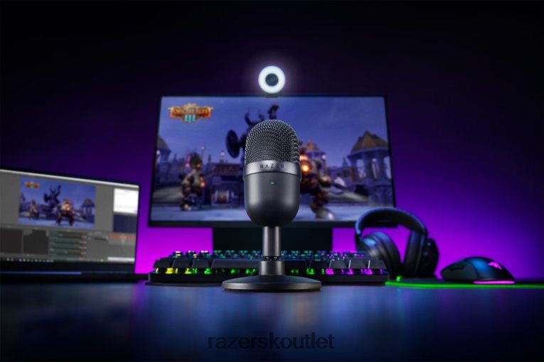 Razer tvorba obsahu čierna seiren mini ZNL2NV110
