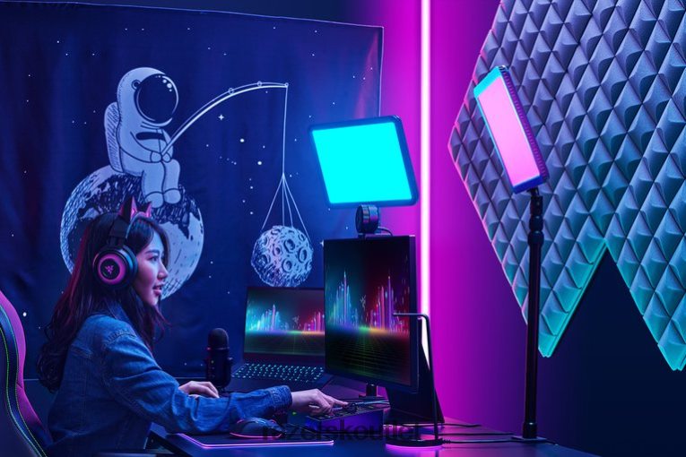 Razer tvorba obsahu jedna farba kľúčová farebnosť svetla ZNL2NV120