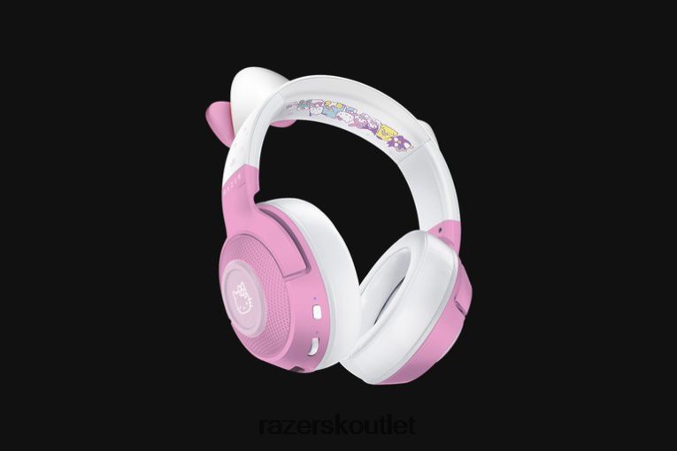 Razer tvorba obsahu jedna farba kraken bt - edícia hello kitty and friends ZNL2NV106