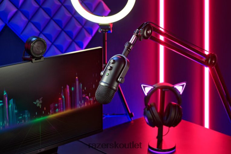 Razer tvorba obsahu jedna farba seiren v2 pro ZNL2NV108