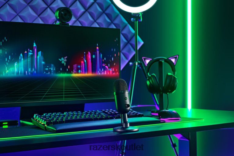 Razer tvorba obsahu jedna farba seiren v2 x ZNL2NV109