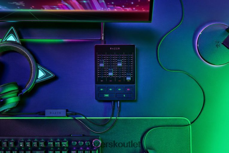 Razer tvorba obsahu jedna farba zvukový mixér ZNL2NV117
