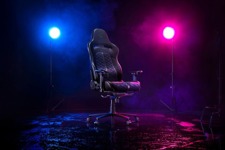 Razer herná stolička čierna enki ZNL2NV132