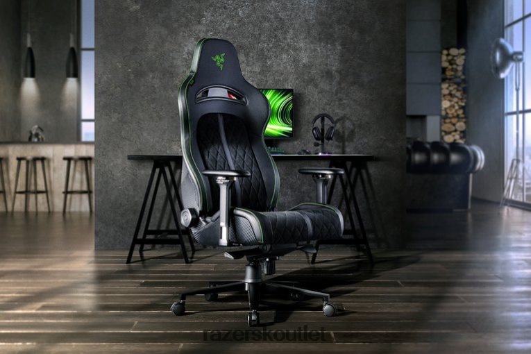Razer herná stolička jedna farba enki pro ZNL2NV130