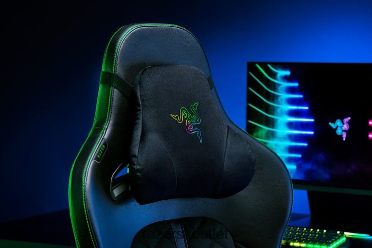 Razer herná stolička jedna farba farebnosť podhlavníka ZNL2NV144