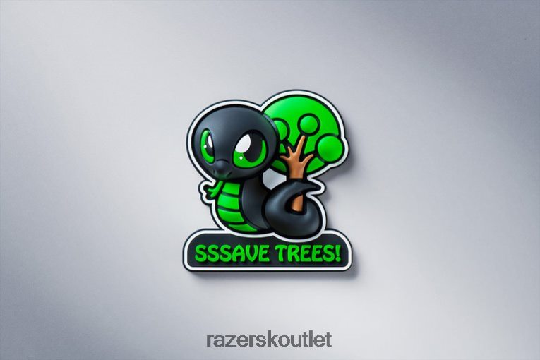 Razer výbava jedna farba sneki snek magnet na chladničku - sssave stromy ZNL2NV207