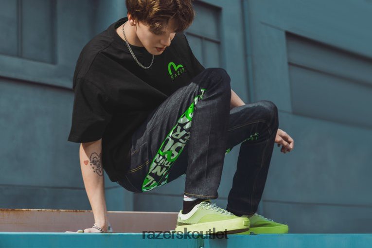 Razer odev jedna farba Potlač daicock evisu s výšivkou džínsy mrkvového strihu #2017 ZNL2NV192