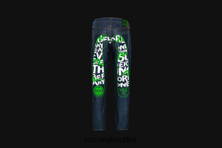 Razer odev jedna farba Potlač daicock evisu s výšivkou džínsy mrkvového strihu #2017 ZNL2NV192