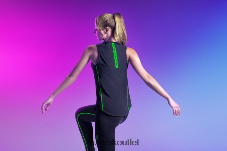 Razer odev jedna farba athleisure - inštinkt tielko ZNL2NV195