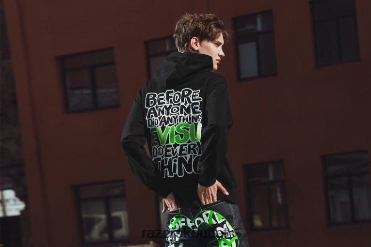 Razer odev jedna farba mikina s kapucňou evisu godhead ZNL2NV193